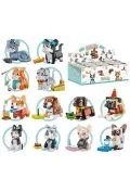 Klocki - Klocki pies/kot 120el MIX - miniaturka - grafika 1