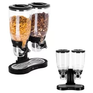 Inne urządzenia gastronomiczne - Royal Catering Dozownik do płatków - 2 x 3 litry RCCS-6L/2 RCCS-6L/2 - miniaturka - grafika 1