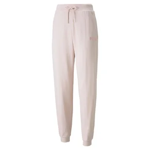 Spodnie dresowe damskie Puma HER HIGH WAIST różowe 58952836-S - Dresy damskie - miniaturka - grafika 1