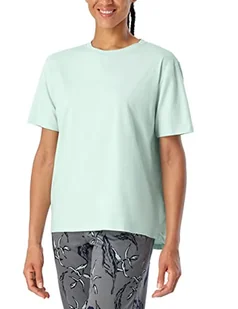 Schiesser Damski T-Shirt Top Piżamowy, Miętowy, 46, Miętowy, 46 - Koszulki i topy damskie - miniaturka - grafika 1