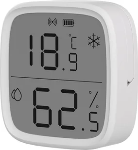 Sonoff Czujnik Temperatury i Wilgotności ZigBee LCD Sonoff SNZB-02D - Systemy inteligentnych domów - miniaturka - grafika 1