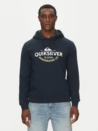 Bluzy męskie - Quiksilver Bluza EQYFT05089 Granatowy Regular Fit - miniaturka - grafika 1