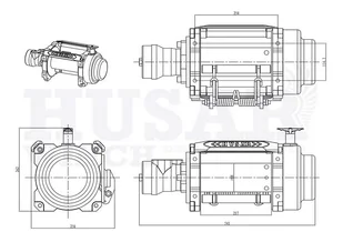 Wyciągarka hydrauliczna BST H 18000 LBS - Wciągarki - miniaturka - grafika 6