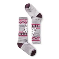 Skarpetki damskie - Smartwool Full Cushion OTC skarpety do sportów zimowych z nadrukiem Polar Bear dla dzieci, fioletowe, M - miniaturka - grafika 1