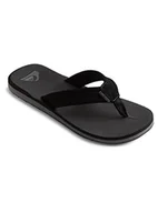 Sandały męskie - Quiksilver Sandały męskie Carver zamszowe, Czarny 1, 40.5 EU - miniaturka - grafika 1