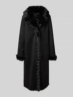 Płaszcze męskie - Płaszcz z obszyciem ze sztucznego futra - miniaturka - grafika 1