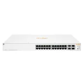 Switche - Switch HPE JL684A 24x 10/100/1000 4x SFP 370 W PoE+ - miniaturka - grafika 1