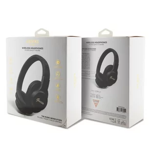 Bezprzewodowe Słuchawki Bluetooth GUESS 4G Metal Logo STEREO - Słuchawki - miniaturka - grafika 1