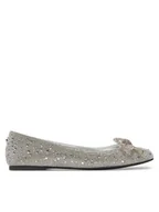 Baleriny - Steve Madden Baleriny Nilsa-R SM11003518 Srebrny - miniaturka - grafika 1