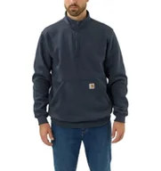 Bluzy męskie - Bluza Carhartt Quarter Zip Midweight Mock Neck NEW NAVY - miniaturka - grafika 1