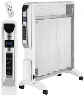 Grzejnik na Podczerwień Termostat Timer Pilot MicaSlim Biały 2500W - Ogrzewanie przenośne - miniaturka - grafika 1