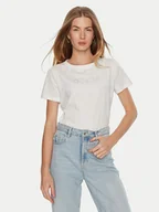 Koszulki i topy damskie - Guess T-Shirt V3BI11 J1314 Biały Regular Fit - miniaturka - grafika 1