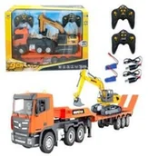 Zabawki zdalnie sterowane - Zestaw dwóch pojazdów budowlanych RC - miniaturka - grafika 1