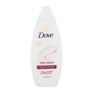 Kosmetyki do kąpieli - Dove Silky Velvet Shower Gel Żel pod prysznic 250 ml - miniaturka - grafika 1