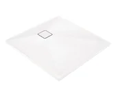 Brodziki prysznicowe - Deante Correo Brodzik kwadratowy 90x90 cm alabaster KQRA41B - miniaturka - grafika 1