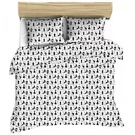 Pościel - Extrapościel Pościel bawełniana 160x200 998E Koty Kotki Kotek 1 poszewka 70x80 - miniaturka - grafika 1