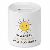 Skarbonki - Skarbonka Dla Kasjera na Urodziny na Prezent z Nadrukiem ze Zdjęciem + Opakowanie na prezent (wzór 03) - miniaturka - grafika 1