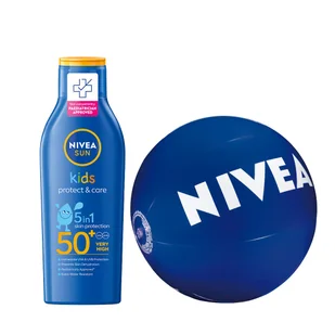 NIVEA SUN Balsam na słońce dla dzieci SPF 50 200ml + piłka plażowa - Balsamy i kremy do ciała - miniaturka - grafika 2