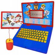 Zabawki interaktywne dla dzieci - ﻿LAPTOP EDUKACYJNY PSI PATROL PAW PATROL - ekran LCD z animacjami - 2 języki - miniaturka - grafika 1