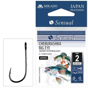 MIKADO Sensual Cheburashka Big EYE|10szt | #8 - Inne akcesoria dla wędkarzy - miniaturka - grafika 1