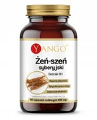 Suplementy naturalne - Yango Żeń-Szeń Syberyjski 90 kapsułek Sprawny Umysł (5904194063214) - miniaturka - grafika 1