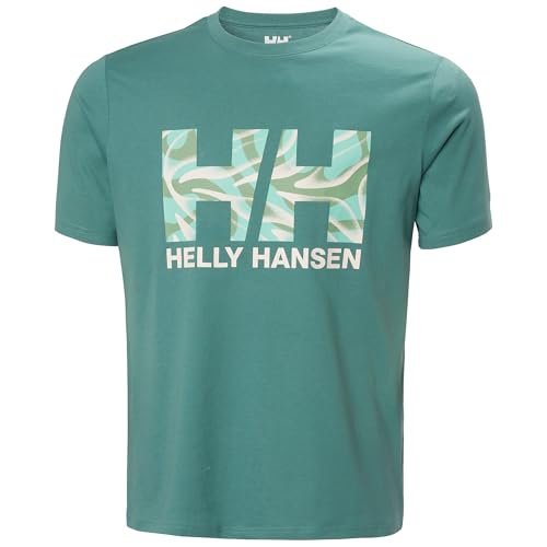 Helly Hansen Męski Core Graphic T 2.0, zielony, M