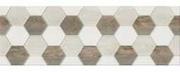Płytki ceramiczne - Płytka ścienna SOUL multicolour hexagon glossy 25x75 gat. I - miniaturka - grafika 1