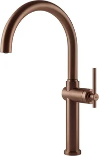 Bateria stojąca GESSI HABITO Miedź szczotkowana PVD 60670#708 - Baterie kuchenne - miniaturka - grafika 1