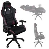 Fotele gamingowe - Fotel gamingowy obrotowy Drakkar Berserk  Konix - miniaturka - grafika 1