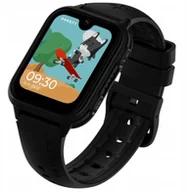 Smartwatch - Garett Kids Vibe 4G Czarny - miniaturka - grafika 1