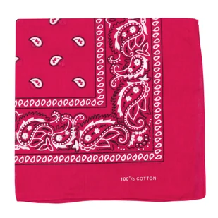 Bandana Chusta Damska Męska Bawełniana Bandamka Apaszka Bawełna Paisley - Band-Tur-25 - Apaszki i szaliki damskie - miniaturka - grafika 1