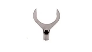 Ergom Końcówka widełkowa KW 1/4 W E09KO-01020101100 /100szt./ E09KO-01020101100 - Inne akcesoria elektryczne - miniaturka - grafika 1