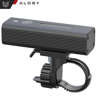 Lampka rowerowa przód LED przednia światło roweru oświetlenie wodoodporna IPX5 Alogy P12 światełko na rower czarna - Pozostałe akcesoria do telefonów - miniaturka - grafika 26