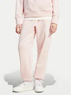 Spodnie sportowe damskie - adidas Spodnie dresowe ALL SZN French Terry IY6817 Różowy Loose Fit - miniaturka - grafika 1