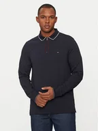 Swetry męskie - Tommy Hilfiger Sweter MW0MW33168 Granatowy Regular Fit - miniaturka - grafika 1