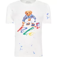 Koszulki dla chłopców - POLO RALPH LAUREN T-shirt BEAR SS CN-KNIT | Regular Fit - miniaturka - grafika 1