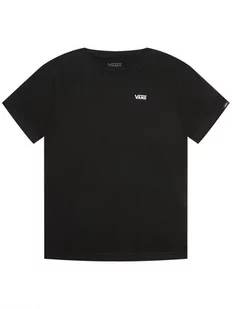 Vans T-Shirt Left Chest VN0A4MQ3 Czarny Classic Fit - Koszulki dla chłopców - miniaturka - grafika 1