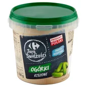 Mieszanki warzywne, sałatki - Carrefour Targ Świeżości Ogórki kiszone 1,1 kg - miniaturka - grafika 1