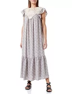 Sukienki - usha FESTIVAL Sukienka damska, Wełna, biała, wielokolorowa, M - miniaturka - grafika 1