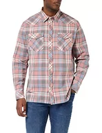 Koszule męskie - Wrangler Męska koszula westernowa, Faded Rose, rozm. XXL, różowy, XXL - miniaturka - grafika 1