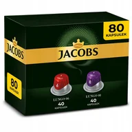 Kawa w kapsułkach i saszetkach - Kapsułki do Nespresso Jacobs lungo zestaw 80 szt. - miniaturka - grafika 1