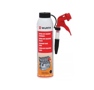 Silikon Wurth Klejąco Uszczelniający 200ml 0,4kg Czarny 08933311 - Chemia warsztatowa - miniaturka - grafika 1