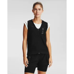 Kamizelka damska Under Armour Run Anywhere Vest - Kurtki i kamizelki sportowe damskie - miniaturka - grafika 1