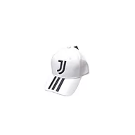 Czapki damskie - adidas, Juve Bb Cap, czapka baseballowa, biała, czarna, Osfl, unisex - miniaturka - grafika 1