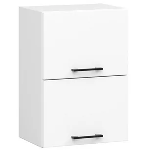 Wisząca podwójna szafka kuchenna Oliwia W 40 cm biała - Szafki kuchenne - miniaturka - grafika 2