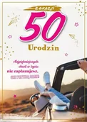 Kartki okolicznościowe i zaproszenia - Karnet Urodziny 50 - Armin Style - miniaturka - grafika 1