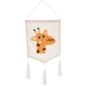 Karuzele dla niemowląt - Ozdoba do pokoju dziecka, makatka SAFARI, 70 x 37 cm - miniaturka - grafika 1