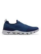 Półbuty męskie - Clarks Slippersy "Nature X" w kolorze niebieskim - miniaturka - grafika 1