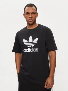 adidas T-Shirt adicolor Trefoil IU2364 Czarny Regular Fit - Koszulki męskie - miniaturka - grafika 1