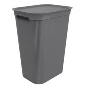 Kosze na bieliznę - Kosz na bieliznę ANTRACYT 50L BRISEN - miniaturka - grafika 1